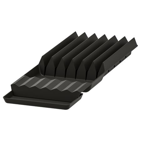 Лоток для ножей, антрацит 20x50 см IKEA UPPDATERA УППДАТЕРА 704.863.76