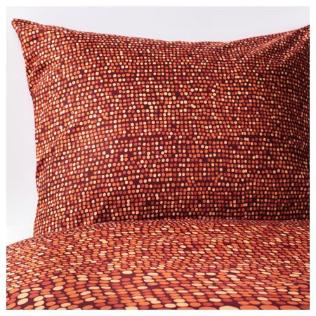 Пододеяльник и 1 наволочка СМОРБОЛЬ, оранжевый (150x200/50x70 см)