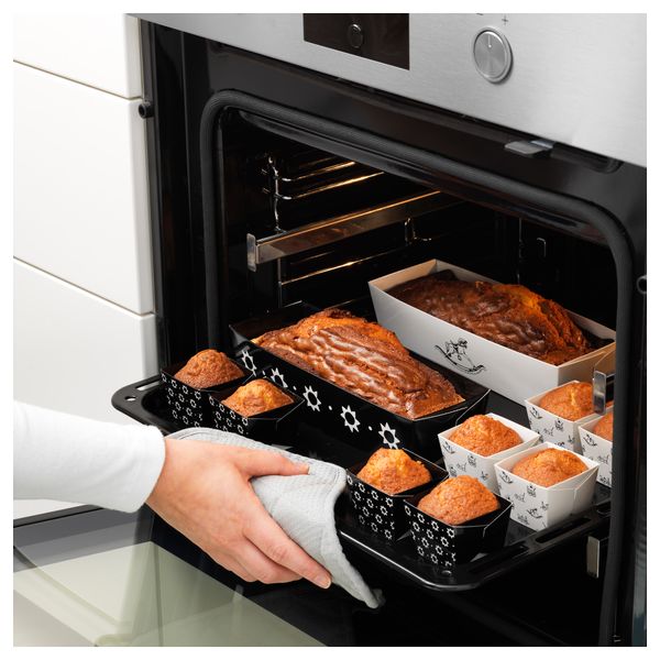 Форма для выпечки, 10 шт. ВИНТЕР 2015, бумага черный, бежевый - фото 2