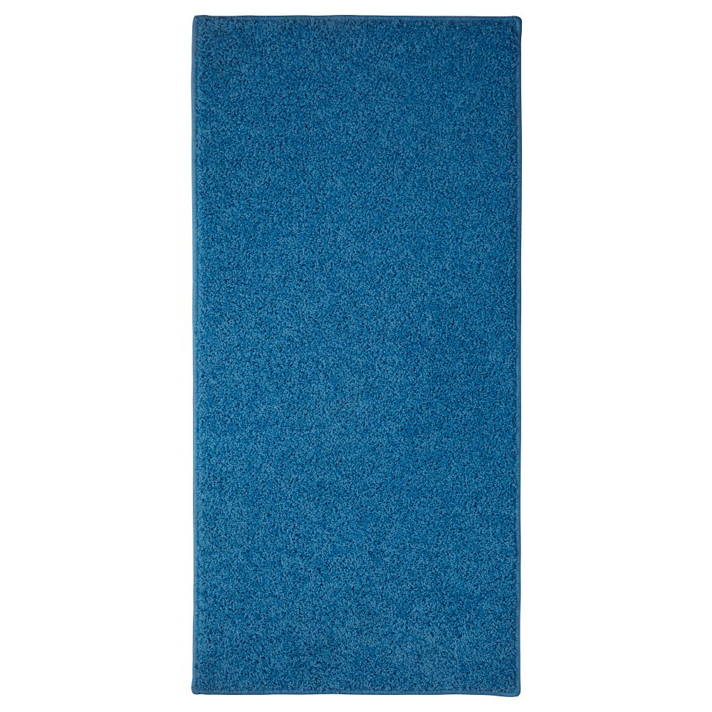 Ковер, длинный ворс АЛЛЕРСЛЕВ, голубой (57x120 см) - фото 1