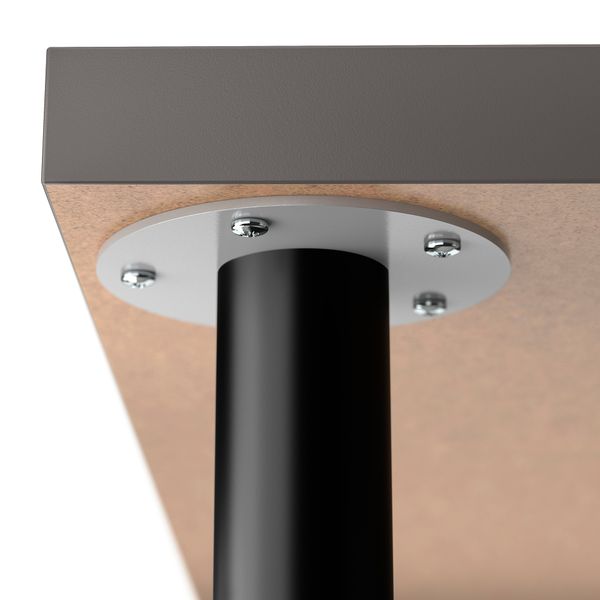 Письменный стол, 120x60 см, темно-серый-черный IKEA LAGKAPTEN ЛАГКАПТЕН, OLOV ОЛОВ 794.164.78 - фото 6