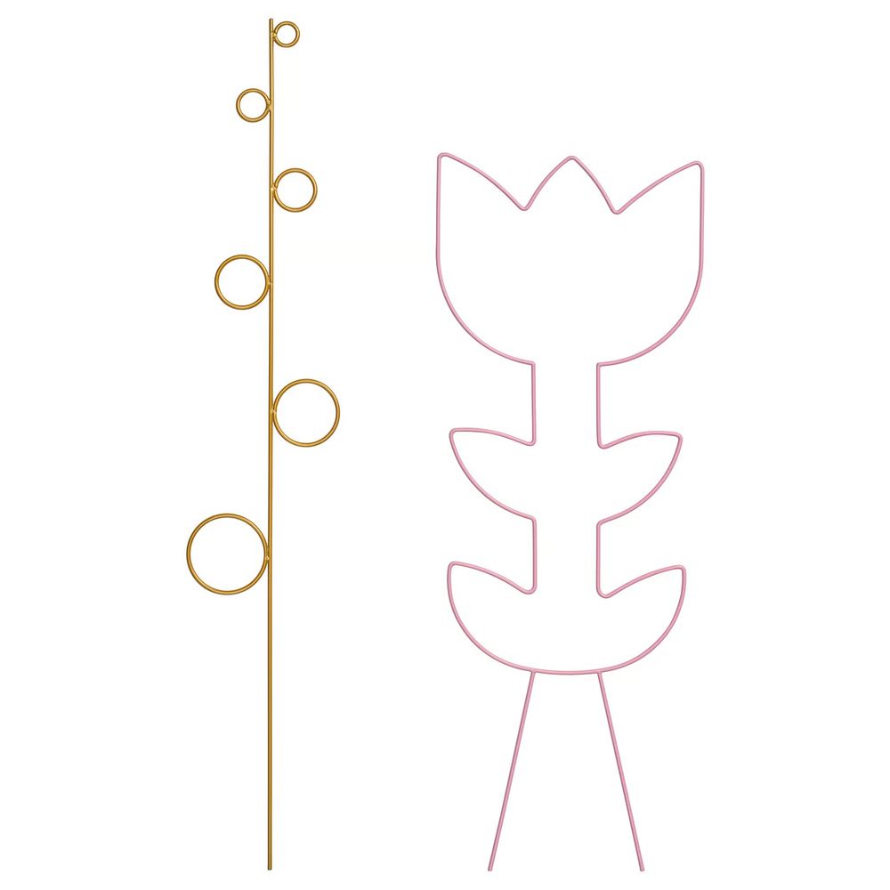 DOFTRIPS Опора для растения, 2 шт. - д/дома/улицы/разные формы - фото 1