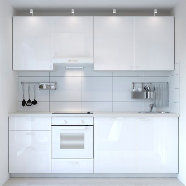 IKEA в интерьере - схема-чертеж с размерами