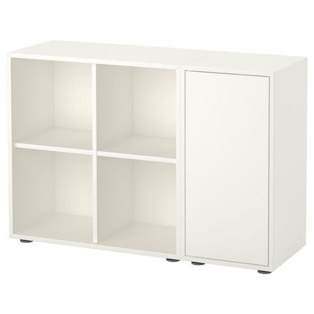 Комбинация шкафов с ножками, белый 105x35x72 см IKEA EKET ЭКЕТ 991.892.05