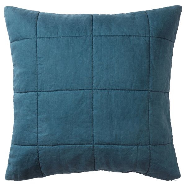 Чехол на подушку, темно-синий 65x65 см IKEA GULVED ГУЛЬВЕД 503.929.15 - фото 1