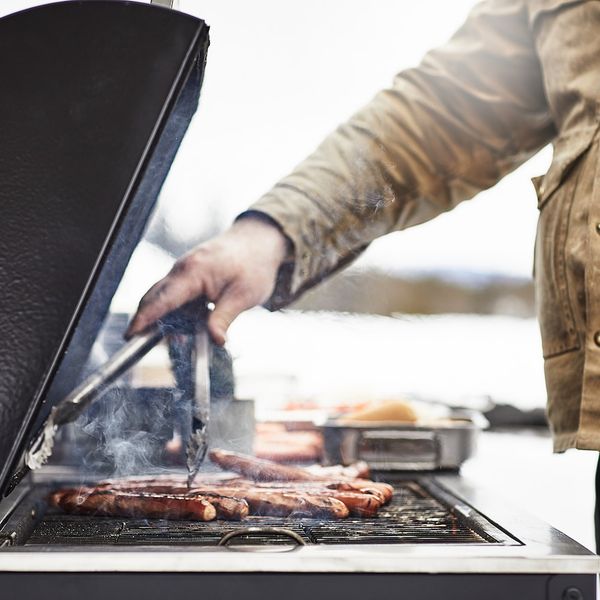 Кухня с угольным грилем, для улицы, нержавеющая сталь 172x61 см IKEA GRILLSKÄR ГРИЛЛЬСКЭР 694.003.88 - фото 6