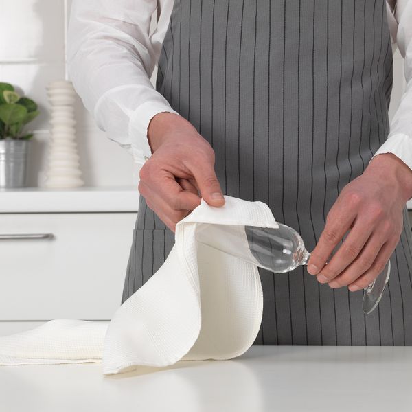 Полотенце кухонное, белый 40x60 см IKEA ИНГБРИТ 603.742.42 - фото 5