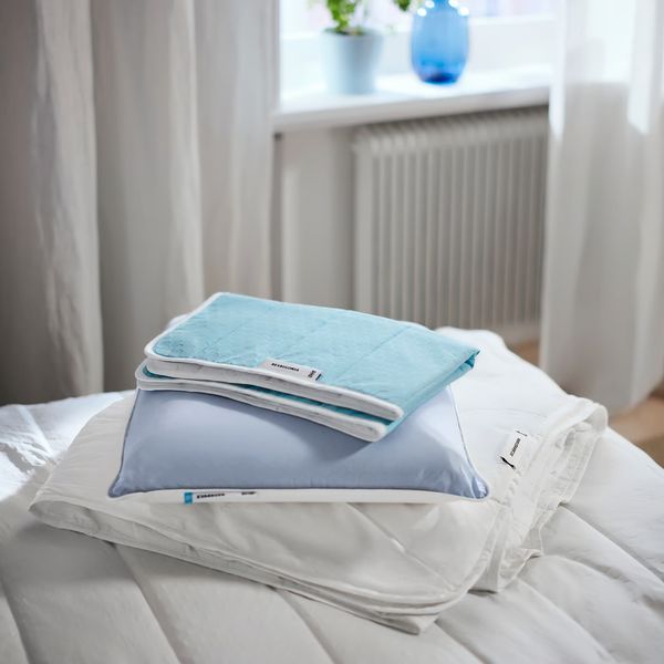 ROSENVIAL Наматрасник 160x200 см - схема-чертеж с размерами