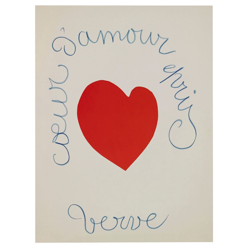 Постер БИЛЬД, le coeur (40x50 см) - схема-чертеж с размерами