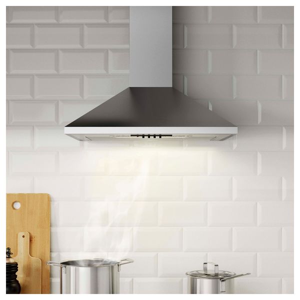 Колпак вытяжного шкафа стенного крепления ЛУФТИГ, нержав сталь - фото 2