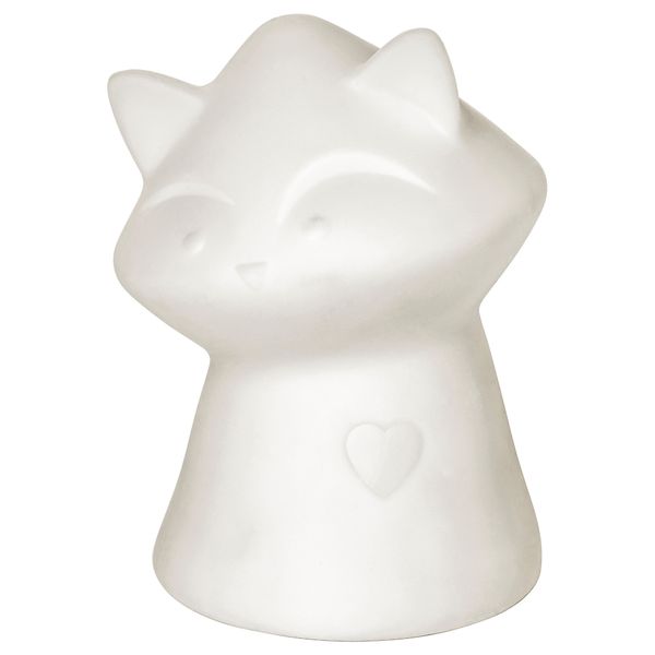 Светодиодный ночник ЛУРИГА, белый, енот - фото 1