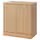 TONSTAD Шкаф с дверями - дубовый шпон 82x47x90 см