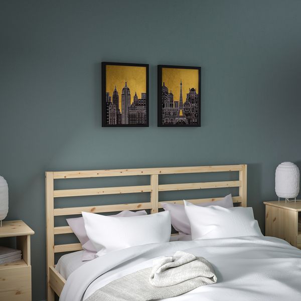 Постер, Виды городов, 30x40 см IKEA DRÖMBILD ДРЁМБИЛЬД 504.420.29 - схема-чертеж с размерами