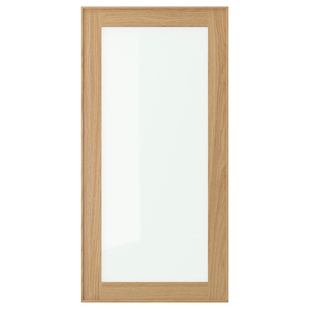 Стеклянная дверь, дуб 40x80 см IKEA EKESTAD ЭКЕСТАД 503.671.19 - фото 1