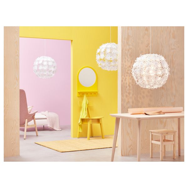 Подвесной светильник, белый 55 см IKEA GRIMSÅS ГРИМСОС 204.128.30 - фото 5