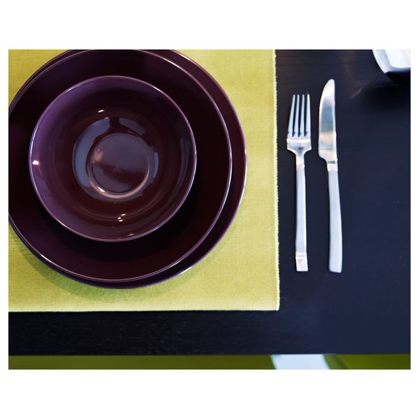 Миска ФЭРГРИК, темно-сиреневый, фаянс (16 см) - фото 2