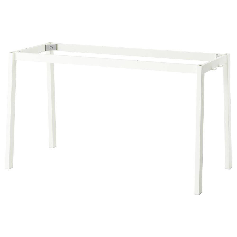 Подстолье для конференц-стола, 140x68x73 см, белый IKEA MITTZON 105.445.72 - фото 1