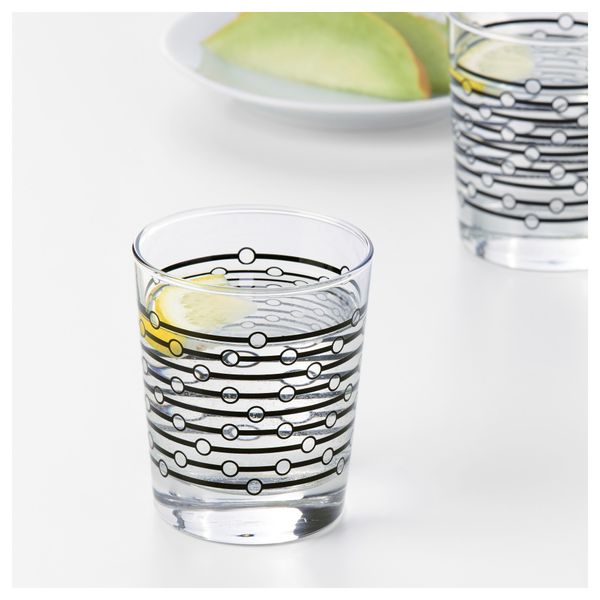 Стакан ФОРЕБИЛД, с рисунком черный (23 сл) - фото 2