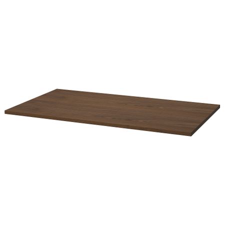 Cтолешница, 120x68 см, шпон грецкого ореха IKEA MITTZON 305.156.20