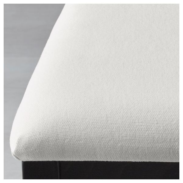 Стул БЁРЬЕ, коричнево-чёрный, Гобо белый - схема-чертеж с размерами