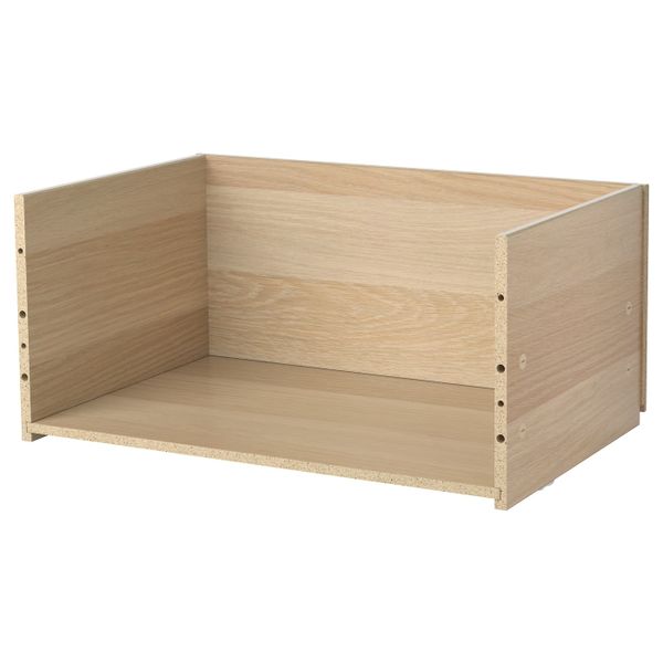 Каркас ящика, под беленый дуб 60x25x40 см IKEA BESTÅ БЕСТО 803.630.30 - фото 1