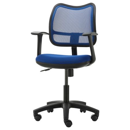 Рабочее кресло на колесах ОДФИН, синий