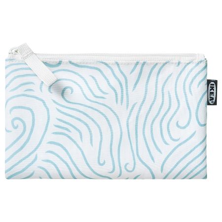 Сумочка для аксессуаров, 20x12 см, синий-белый IKEA NYSKÖRDAD НЮСКЁРДАД 705.444.23