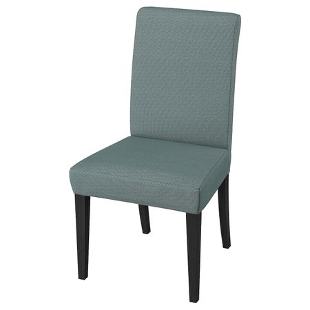 Стул, темно-коричневый, Финнста бирюзовый IKEA ХЕНРИКСДАЛЬ 992.272.69