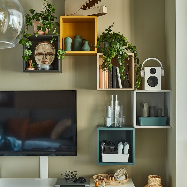 Шкаф, 35x25x35 см, светло-серый IKEA EKET ЭКЕТ 103.321.22 - фото 3