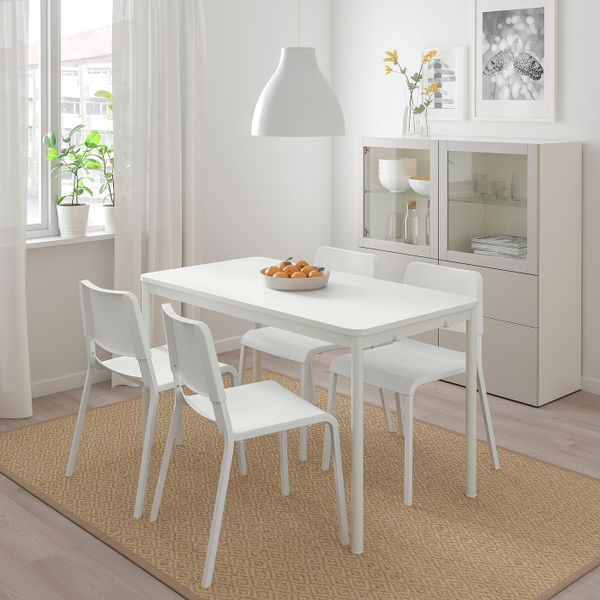 Стол, белый 130x70 см IKEA TOMMARYD ТОММАРЮД 593.874.91 - фото 5