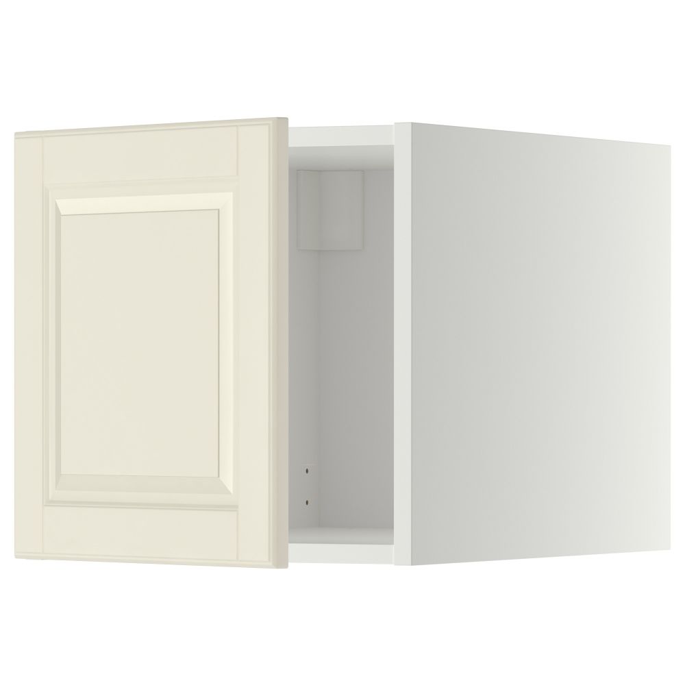 Верхний шкаф МЕТОД, белый, Будбин белый с оттенком (40x40 см) - схема-чертеж с размерами