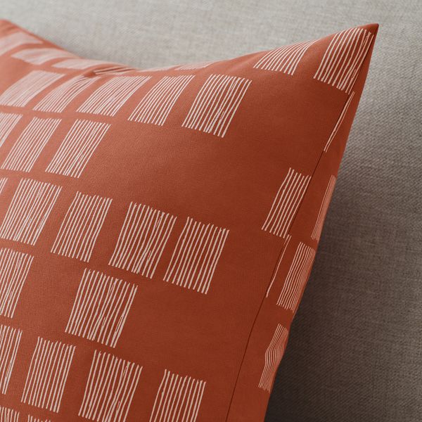 Чехол на подушку, оранжевый, 50x50 см IKEA PALPLJUNGMAL 306.080.25 - фото 3
