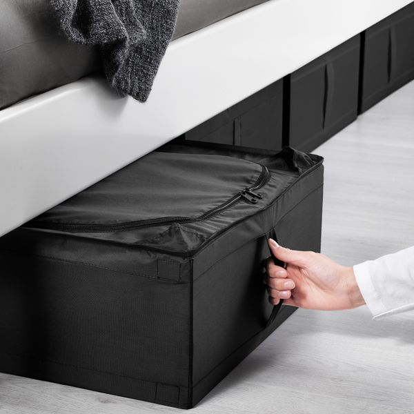 Сумка для хранения, черный 44x55x19 см IKEA СКУББ 003.889.30 - фото 5