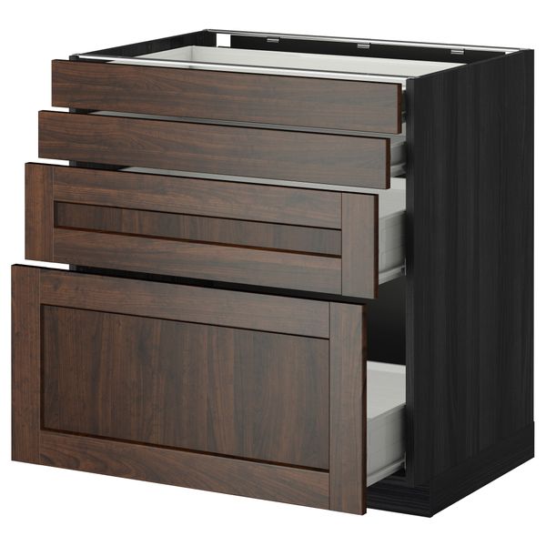 IKEA, вид спереди - схема-чертеж с размерами