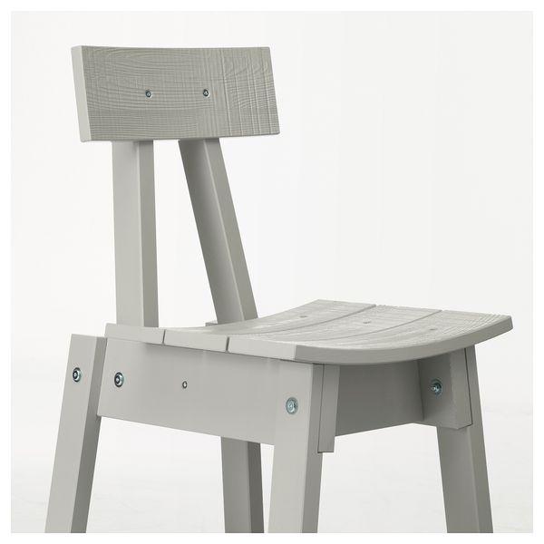 Стул ИНДУСТРИЕЛЛ, светло-серый - фото 2