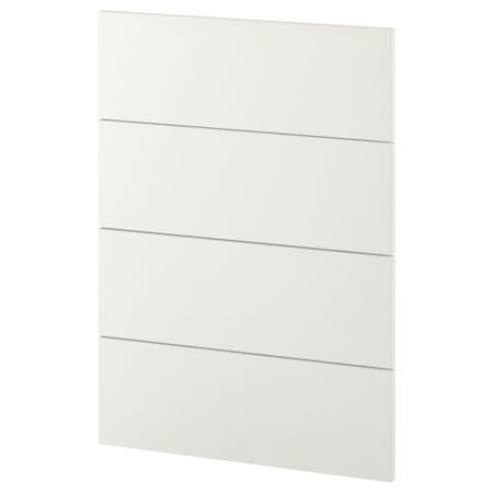 4 фронтальных панели для посудомоечной машины МЕТОД, Хэггеби белый (60 см)