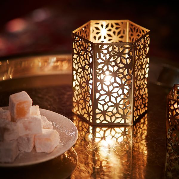 Подсвечник для греющей свечи, золотой 15 см IKEA LJUVARE ЛЬЮВАРЕ 204.921.29 - схема-чертеж с размерами