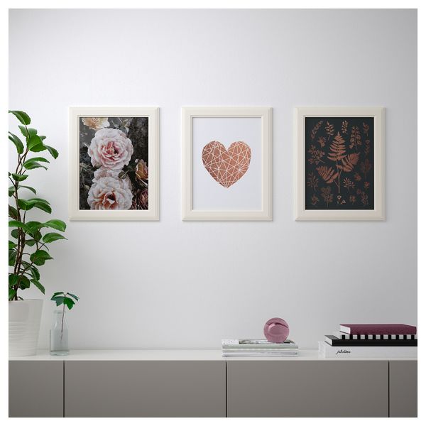 Постер БИЛЬД, Сердечки (30x40 см) - схема-чертеж с размерами