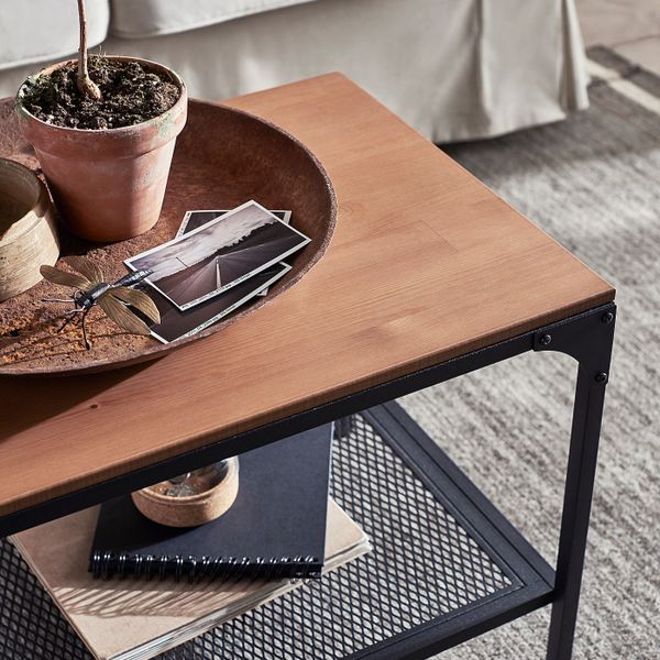 Журнальный стол, черный 90x46 см IKEA FJÄLLBO ФЬЕЛЛЬБО 403.600.38 - фото 3