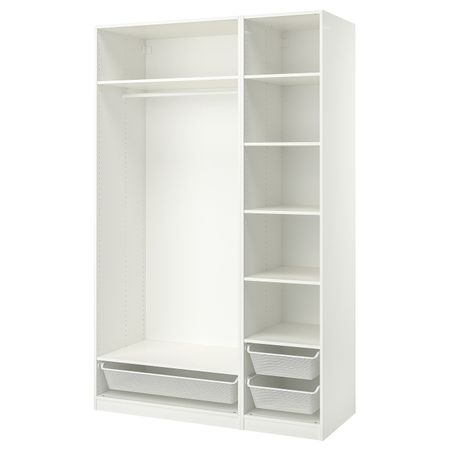 Гардероб, комбинация, белый 150x58x236 см IKEA PAX ПАКС 893.857.11