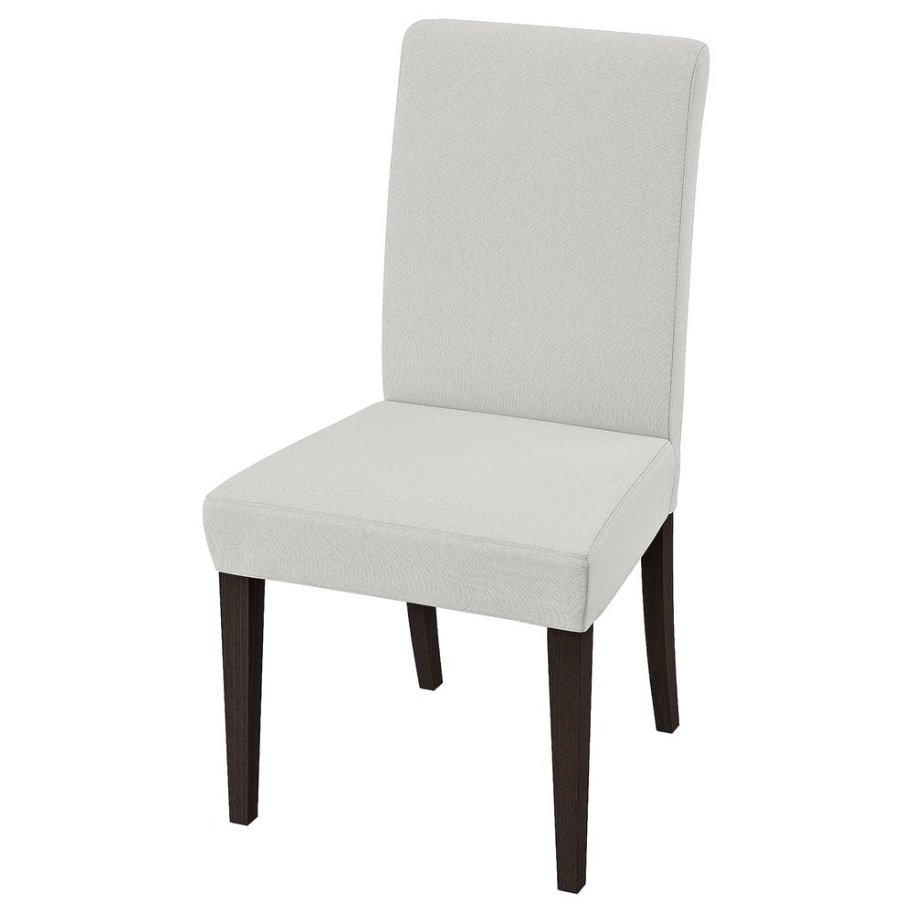 Стул, темно-коричневый/Оррста светло-серый IKEA ХЕНРИКСДАЛЬ 592.177.76 - фото 1