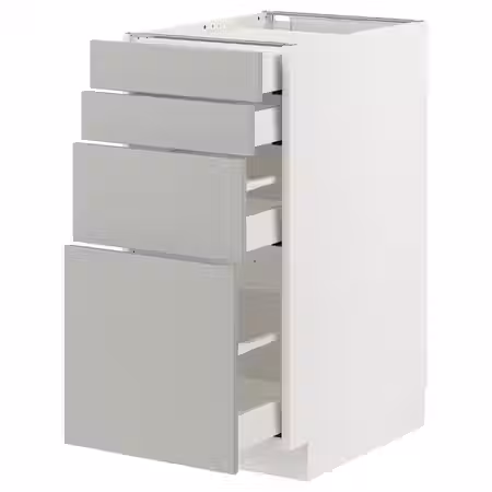 METOD / MAXIMERA Напольный шкаф 4 фасада/4 ящика