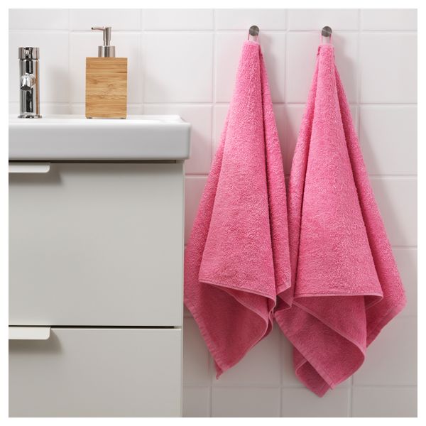 Полотенце ГЭРЕН, розовый (50x100 см) - фото 3
