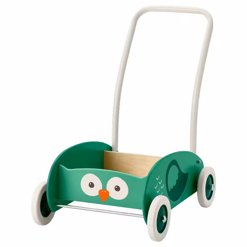 UPPSTÅ Детские ходунки-каталка - зеленый - фото 1