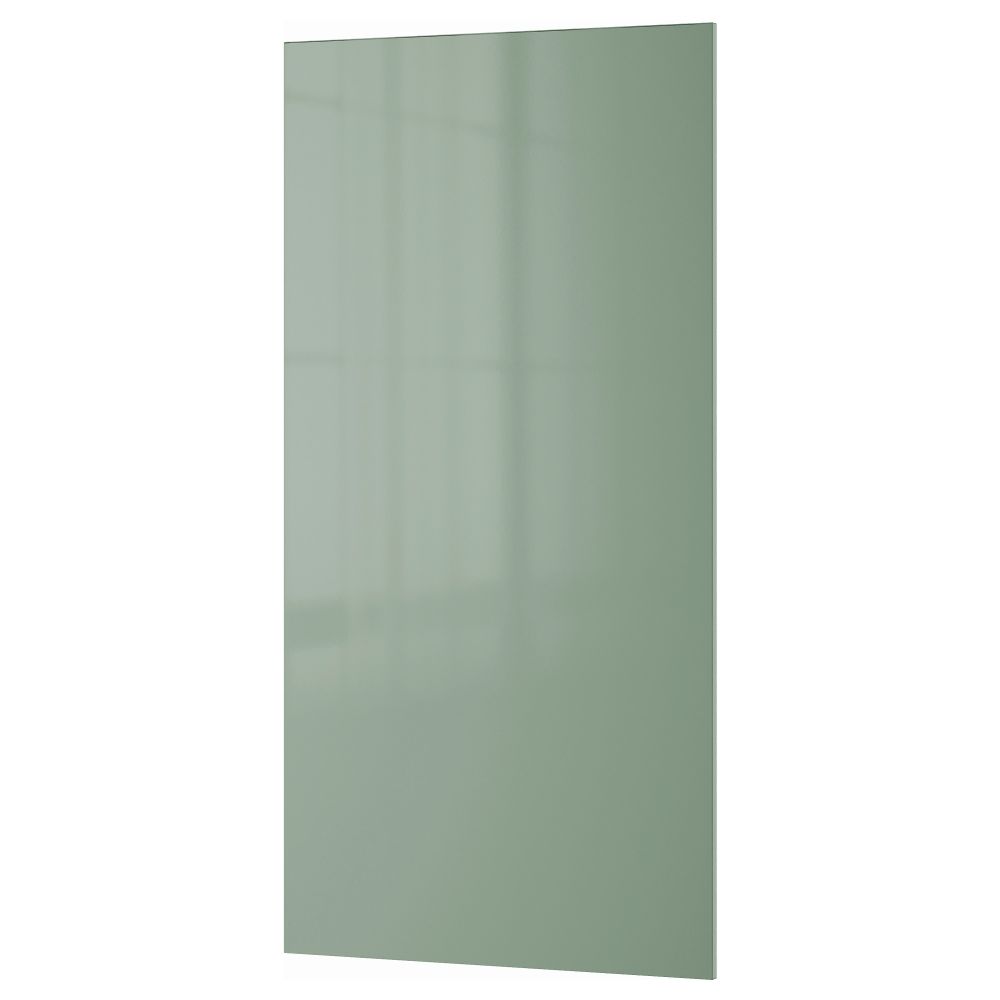 Дверь КАЛЛАРП, глянцевый светло-зеленый - фото 1