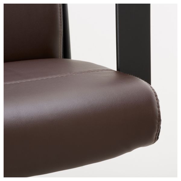 Рабочий стул МИЛЛБЕРГЕТ, Кимстад темно-коричневый - фото 5