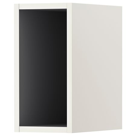 Открытый шкаф ТУТЕМО, белый, серый