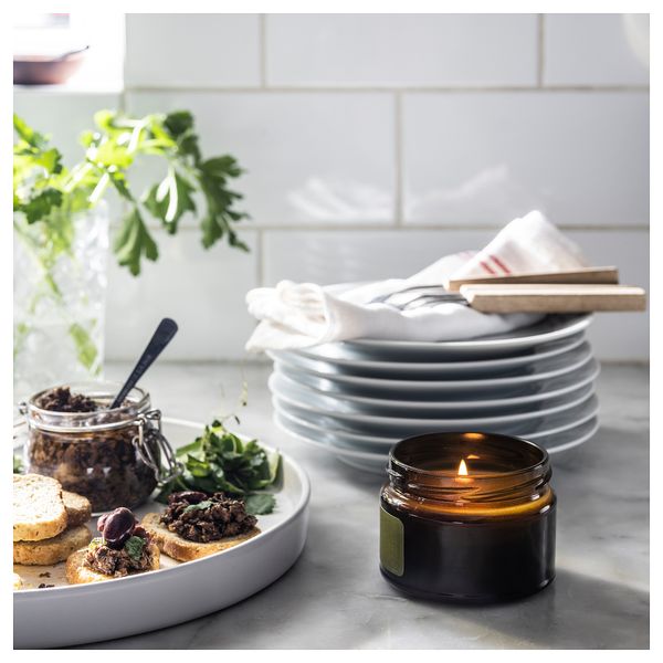 Ароматическая свеча в банке + крышка IKEA PRAKTRÖNN 305.388.72 - фото 4