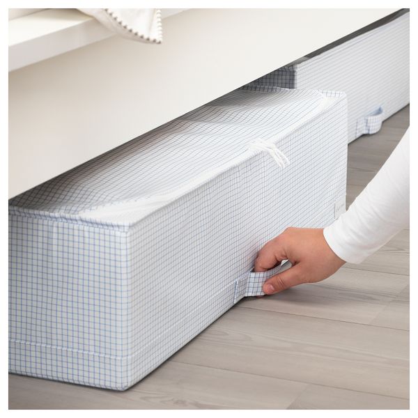 Сумка для хранения СТУК, белый/синий (71x51x18 см) - схема-чертеж с размерами