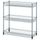 Стеллаж с 3 корзинами, оцинковка, 92x36x94 см IKEA OMAR ОМАР 804.830.75